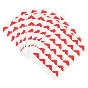 PATIKIL Photo Corners, 15 Sheets/360 Pcs Self Adhesive DIY Picture Mounting Sticker for Journal Album Diary Scrapbook, Red