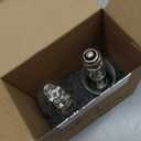 Protected MP100/U/MED 100 Watt Metal Halide EDX17, Medium Base(E26), Dusk to Dawn Bulb, 4000K, 9200 Lumen, Ballast ANSI Code M90 Clear Bulb 2 Pack