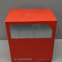 RANVOO Graphene Space Heater, Small Portable Electric Heater for Indoor Use with Hot Airflow, 10X Safe & Smart Protection, 120 Tilt Adjustment to Surround Heat for Office Bedroom, White