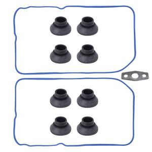 HiSport VS50504R1 Valve Cover Gasket Set VS50250A - Compatible with Chevy Cadillac GMC Hummer Buick Pontiac Saab Isuzu Avanti 1999-2018