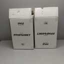 Pyle Powered Bluetooth PA Speaker Kit - Event Ready - Just Plug In and Play Active and Passive 350w Loudspeakers with Wired Microphone, Speaker Stands, Remote - MP3/USB/SD/AUX inputs - PPHP849KT