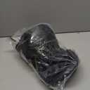 50 FT Drain Snake Auger - Flexible & Powerful Snake Drain Hair Remover Tool, for Kitchen, Shower & All Drains - Manual or Drill-Powered with Gloves, Storage Bag (Black)