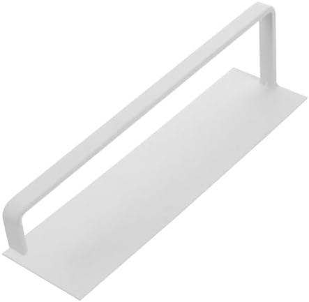 Magnetic Roll Paper Towel Holder Adhesive Kitchen Towel Rack for Bathroom Easy Install Wall-Mounted Organizer Sturdy Hanger, 2 Pack