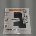 DuckSky Compatible with Samsung Galaxy S25 Plus Genuine Leather Wallet Case RFID Blocking4 Credit Card HolderReal Leather Flip Folio Book Phone Case Cover Women Men for S25 Plus Case Wine Red