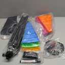 GADFISH 24-inch Spinning Prize Wheel, Ajustable 37"-65" Height Spin Doodle Game Spinner, Storable Prize Wheel Spinner with Stand, Wheel of Fortune Game, 14 Colors