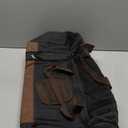 Litvyak Duffle Bag for Travel, 50L Canvas Travel Duffel Bags Overnight Weekend Gym Carry On Luggage Bag for Men & Women(Black)