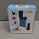 Godefa Phone Camera Lens Kit, 14 in 1 Lenses with Selfie Light for iPhone 14 13 12 11 Xs X Pro Samsung and Other Andriod Smartphone, Universal Clip on Wide Angle+Macro+ Fisheye Camera Lenses