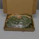 12 Pcs Christmas Pine Taper Candle Rings Wreaths with Velvet Bow Ribbon 1.38 Inch Mini Taper Candle Holder Decorations for Xmas Holiday Church Home Table Centerpiece Candlesticks