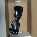 QUAY - Sunglasses for Men & Women, Oversized Sunglasses with UV Protection (Could Never, Black)