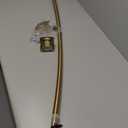 Curved Shower Rod - Decorative Finishes (Satin Brass, 60")