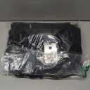 Expandable Travel Duffle Bags Weekender Overnight Bags for Women Men Hospital Bag for Women Labor Delivery with Toiletry Bag Waterproof (Large, Black)