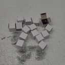 GoodtoU Crystal Drawer Cabinet Knobs Diamond Shaped Crystal Glass Knobs Pulls 30mm for Dresser Kitchen Wardrobe Cupboard (15 Pack, Pink)