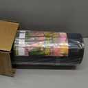 Black PVC Coated Welded Wire Fence 24 Inch x 50 Foot, 2 Inch x 3 Inch 16GA, Garden Border Fencing Roll Vinyl Coating Metal Wire Mesh for Yard Vegetable Plant Protection Poultry Netting, Black 