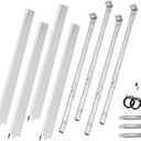 Replacement Parts for Charbroil Performance 4-Burner 463352521 463354021 463365021 463365522 463366022 463448021, Burner and Heat Plate for Charbroil Grill Replacement Parts