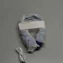 SWEETFULL Portable Neck Fan 360 Cooling Bladeless Personal Fan | No Hair Twisting - 4000mAh USB Rechargeable Wearable Fan for Travel, Birthday Gifts for Men, Women, Mom, and Dad (A1 Blue)