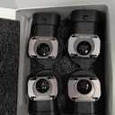 FRANXI 9005/HB3 9006/HB4 Bulbs Combo Fog Lights, 120W 32000LM Super Bright 6000K Cool White, 1:1 Design with Cooling Fan, Plug and Play, Pack of 4