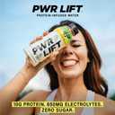 Whey Protein Water Sports Drink by PWR LIFT | Variety Pack | Keto, Vitamin B, Electrolytes, Zero Sugar, 10g of Protein | Post-Workout Energy Beverage | 16.9oz (Pack of 12) (EXP 10/28/25)
