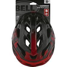 Bell Helmet, Bicycle, Cadence, Black/Red, Youth, Youth Ages 8-14