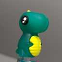 LiYiQ 24 Sets Valentine's Day 4-in-1 Ballpoint Pens with Positive Cards Exchange Gifts Bulk Dinosaur Party Favors Dinosaurs Team Gifts for Dinosaur Lover Classroom Prizes Goodie Bags Stuffers