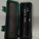 Red Light Tactical Flashlight, 4 in 1 White, Yellow, Amber, Red Light, Rechargeable, 1800K Warm Light for Eye Care, Hunting, Hiking, Wildlife Observation