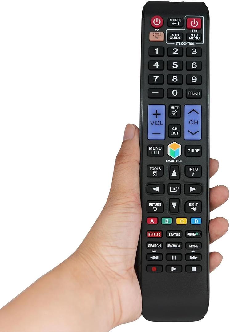 Replacement Remote Control fit for Samsung UN55F6350AF UN60F6350AF UN65H7150 UN60H7150 UN55H7150 UN46H7150 Smart 3D LED HDTV TV