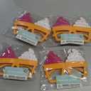 4 Pack Cream Cone Ice Cream Creative Shape Party Weird Glasses Birthday Party Prom Glasses for Adults Teens-One 