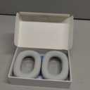 Ear Cushions Replacement for AirPods Max - Upgraded Ear Cups for Apple Headphones - GVOEARS Ear Pads Cover with Protein Leather Memory Foam (White)