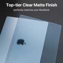 Soonjet for MacBook Air 15 inch Case | M5 M4 M3 M2 2026 2025-2023 | Official SkyBlue | 100% Match Official Color | Hard Shell + Translucent Keyboard Cover Laptop | A3448 A3241 A3114 A2941