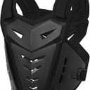 Light Upgrade Chest Armor Motorcycle Armor Body Guard Vest, Dirtbike Riding Off-Road Racing Cycling Skiing Motocross Adult Kids Protector Shirt Jackets for Street Bike, Mens Back Protection