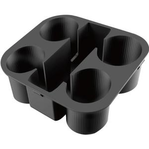 Upgraded Center Console Cup Holder Compatible with Chevrolet GMC Silverado Tahoe Yukon Sierra Suburban 2003-2007, Front Center Console Beverage Drink, Accommodating Up to 4 Cups