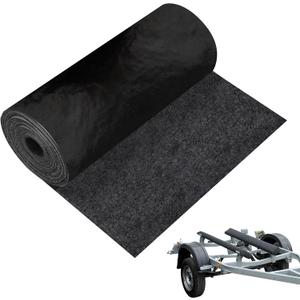 Boat Trailer Bunk Carpet, 12Inch x 13Ft Marine Carpet for Boats, Waterproof Trailer Boat Bunk Padding Mat for Boat Trailers Jet Ski Ramp Garage Dock