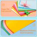 Construction Paper - 200 Sheets A4 Colored Paper Cardstock Paper, 10 Assorted Colors 120gsm Heavy Duty Pastel Lightweight Construction Paper Printer Paper Copy Paper for School Supplies Art Crafts