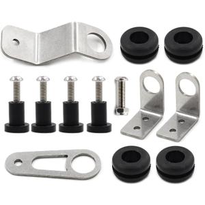 Bolt-on Radiator Bracket Kit For Honda Civic EG/EK 92-00 Integra 94-01 K-Series K20 K24