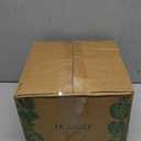 LE TAUCI Plant Pots, 4.1+5.1+6.5 inch, Set of 3, Ceramic Planters with Drainage Hole and Saucer, Indoor Flower Pot with Hole Mesh Pad, Gifts for Mom, Reactive Glaze Beige