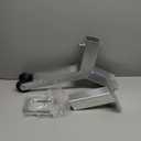 Adjustable Boat Trailer Winch Stand with Trailer Rollers, Fit 3" W X 4" H Boat Trailer Tongue Stands, Include Mounting U-Bolts