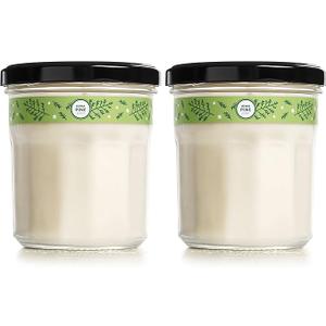 MRS. MEYER'S Clean Day Soy Aromatherapy Candle, 35 Hour Burn Time, Made with Soy Wax and Essential Oils, Limited Edition Iowa Pine, 7.2 oz - Pack of 2