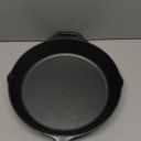 Lodge Seasoned Cast Iron Skillet - Quality Frying Pan for the Stove, Oven, Grill & Campfire - Includes Silicone Hot Handle Holder - Non-Toxic, Nonstick & Long-Lasting - 12 Inches