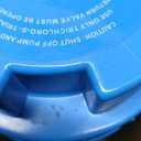 RovPool Offline Pool Chlorinator, 9lbs Large Capacity Automatic Chlorinator, Durable Pool Chlorine Feeder with Adjustable Flow, Pool Chlorinator for Inground Pool, Above Ground Pool, Light Blue