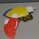 Wonderjune 15 Pcs Large Outdoor Light Bulbs Christmas Hanging Decorations Include 5 Pcs 11.8 Inch Plastic Xmas Lawn Hanging Ornaments 10 Pcs 7.9 Inch Holiday Yard Signs for Tree Porch Yard Decor