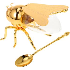 Ciieeo European Classic Style Multi-function Spice Jar Decorative Salt Container with Lid for Storing Sugar Flour Tea and Spices Home Accessory