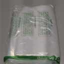 100 Clear Plastic Bags With Handles 9"x12" Perfect for Merchandise And Retail 1.5Mil Thick Clear Gift Bags With Handles