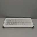 Fits 14x30 Duct Opening | Steel Return Air Filter Grille by Handua [Removable Door] for 1-inch Filters | Vent Cover Grill | White | HVAC Cold Air Intake Grille | Out Dim: 16 5/8"W X 32 5/8"H