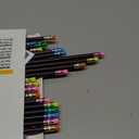 Eersida 40pcs Color Changing Mood Pencils Fun Pencils Bulk for Kids Students Motivational Pencil 2B Assorted Thermochromic Pencil with Eraser (Positive)