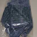 Fancy Homi 2 Packs Dusty Blue Decorative Throw Pillow Covers 18x18 Inch for Couch Bed Sofa, Modern Farmhouse Boho Home Decor, Soft Cute Plush Corduroy Cushion Case 45x45 CM