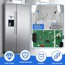 W10898445 W10870822 Refrigerator Ice Level Control Emitter and Receiver Light Panel Complete Replacement Kit Suitable for Whirlpool Refrigerator Models AP6037913 PS11769410 W10518658