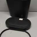 5 Gallon Bathroom Trash Can with Lid, Automatic Motion Sensor Black Trash Can, Touchless Slim Waterproof Garbage Bin for Kitchen, Bedroom, Office, and Bathroom