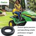 4.10/3.50-6 13 x 4.00-6'' Heavy Duty tire Inner Tubes for Wheelbarrows Snow Blowers Wagons, Carts Hand Trucks Lawn Mowers Tractors with TR87 Angled Valve 2/Pack