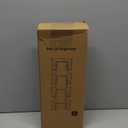 8 Layers of Adjustable Pot Lid Organizer Rack for Cabinet Door/Wall2Pack Lid Organizer Pots and Pans Holder for Kitchen Storage with No Drilling Adhesive 5.7 W(Black)