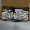 JMEXSUSS 100 LED String Lights Indoor Bedroom, 8 Modes Warm White Christmas Lights Plug in, 33ft Connectable Room Fairy Twinkle Light Outdoor for Mirror Room Home Garden Xmas Tree