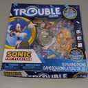 Sonic the Hedgehog Pop Up Board Game - Bundle with Sonic Board Game for Kids with Pop Up Dice Plus Stickers, More | Sonic the Hedgehog Games for Birthday Party